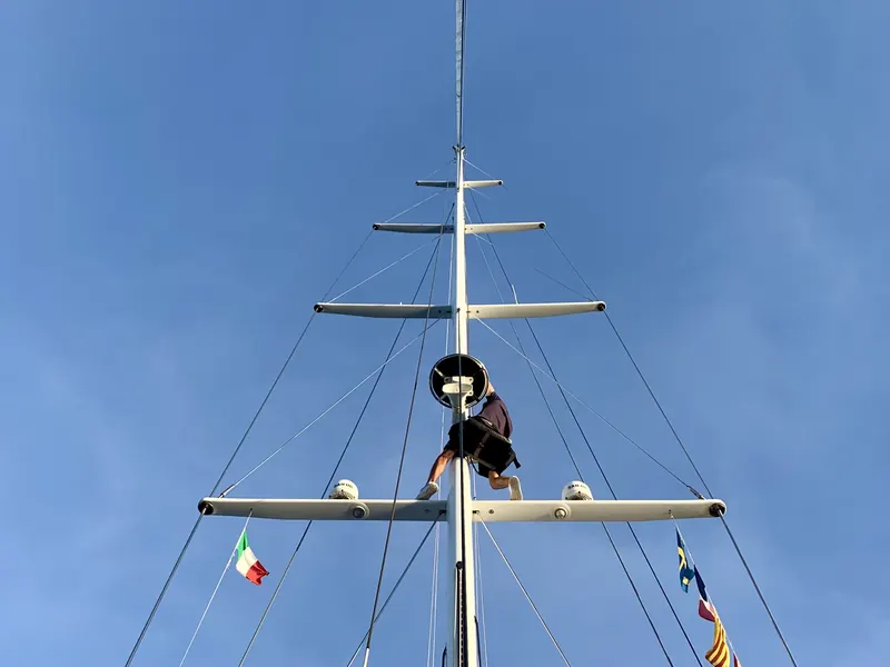 Swan 77 · Inspection du gréement
