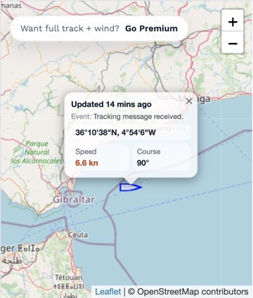 Free tracking screenshot